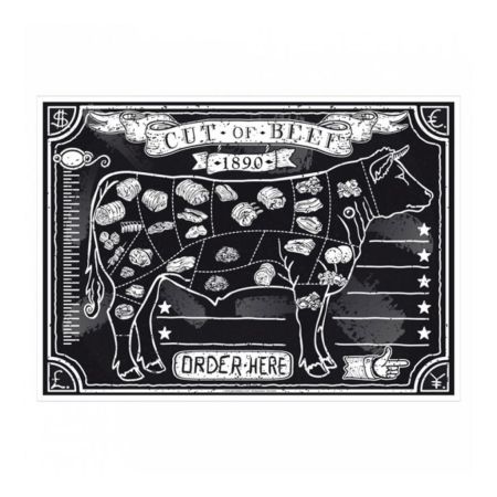 Подкладка сервировочная (плейсмет) "Стейк Хаус", 31*43*7 см, 500 шт/уп, бумага, Garcia de