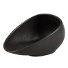 Салатник 150 мл 14,5*9,4 см h7 см емкость для закусок Side Up Smooth Black Raw Stellar P.L. [6]