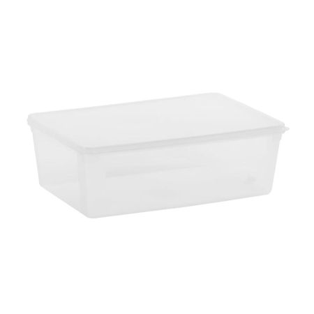 Контейнер для продуктов прямоуг. 6,5 л. 34,2*22,7*11,3 см. с пласт. крышкой P.L. Proff Cuisine