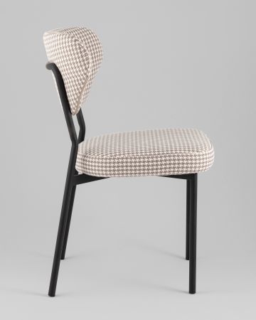 Стул Билл гусиная лапка бежевый