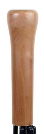 Зонт-трость противоштормовой механический зеленый, полиэстер