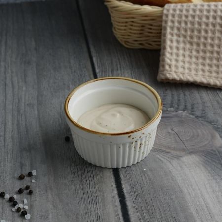 Соусник 150 мл d 9 см h4,7 см круглый Рамекин фарфор Elegance Sun P.L. Proff Cuisine [6]