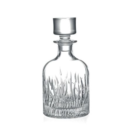 Графин 0,89 л штоф с крышкой хр. стекло FIRE d 12 см h22 см RCR [1]