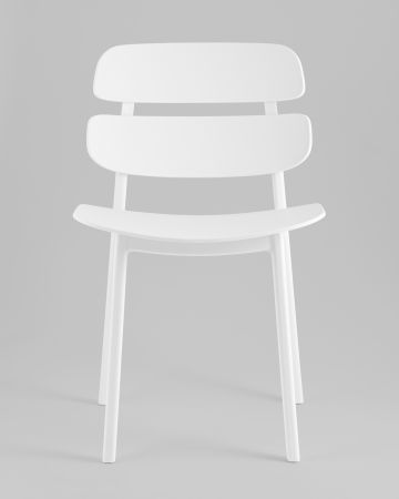 Стул обеденный Tony пластик белый