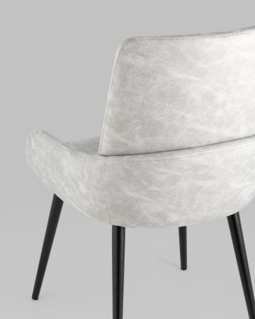 Стул Мюнхен искусственная замша светло-серый