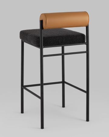 Стул полубарный Балла темно-серый