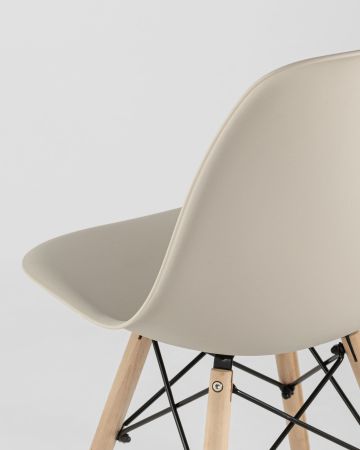 Стул Eames Style DSW бежевый x4