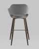 Стул барный Саймон велюр тёмно-серый