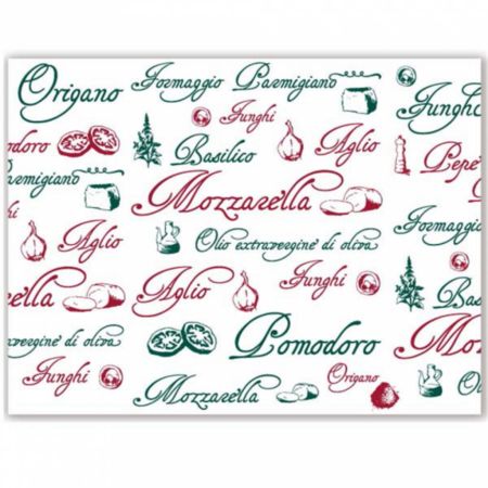 Подкладка сервировочная (плейсмет) "Пицца", 31*43 см, 500 шт/уп, бумага, Garcia de Pou