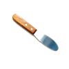 Лопатка шпатель 9,5*3,2 см нерж. 18,7 см с дерев. ручкой P.L. Proff Cuisine