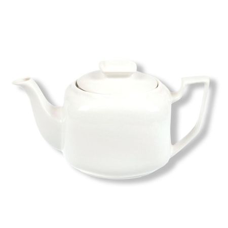 Чайник 500 мл с ситом белый фарфор P.L. Proff Cuisine [1]