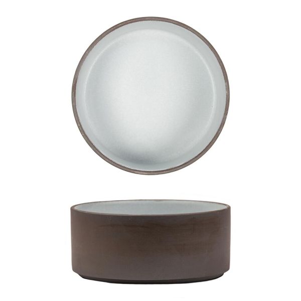 Салатник 600 мл d 13,8 cм h6 cм White Matt New Brown Taiga P.L. [4]