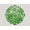 Тарелка RAK Porcelain Peppery круглая плоская 31 см, зеленый цвет