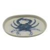 Блюдо овальное 29*18 см h2,5 см Crab Northern Blue Gray Frutti di Mare P.L. [1]