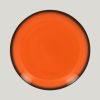 Тарелка круглая RAK Porcelain LEA Orange 27 см (оранжевый цвет)