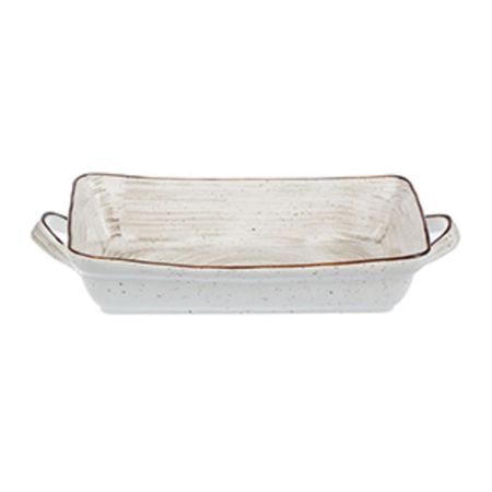 Блюдо прямоугольное 30*19,5*5,4 см 1900 мл с ручками White Fusion P.L. Proff Cuisine [1]