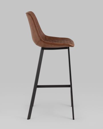 Стул барный TEXAS экокожа коричневый