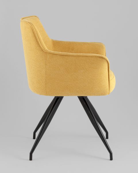 Стул обеденный Feston вращающийся желтый