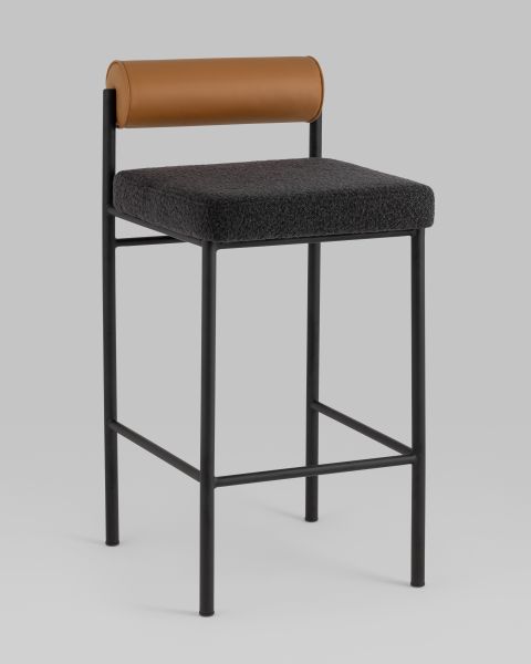 Стул полубарный Балла темно-серый