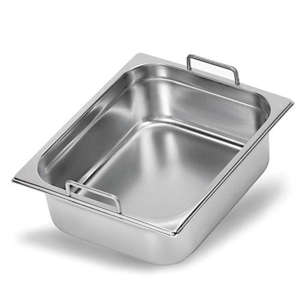 Гастроемкость с ручками 1/3 h100 мм нерж. 325*175*100 мм 4,1 л P.L. Proff Cuisine