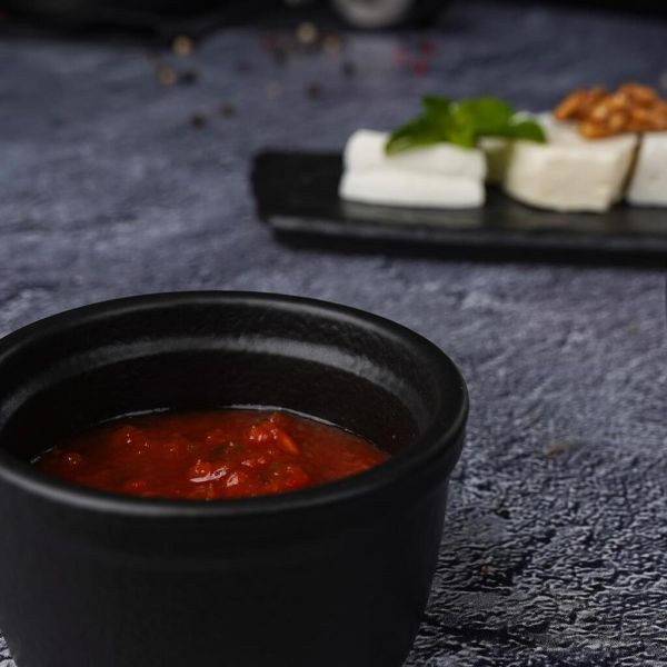 Соусник 110 мл d 7,7 см h4,1 см круглый Smooth Black Raw Stellar P.L. Proff Cuisine [12]