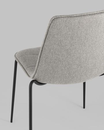 Стул Мелани рогожка серый