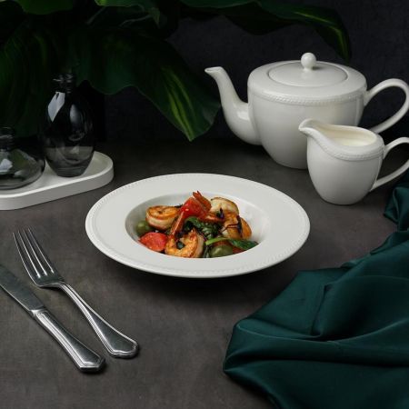 Тарелка глубокая 200 мл d 22,5 см h3,8 см Appeal Noble [6]