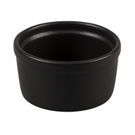 Соусник 110 мл d 7,7 см h4,1 см круглый Smooth Black Raw Stellar P.L. Proff Cuisine [12]