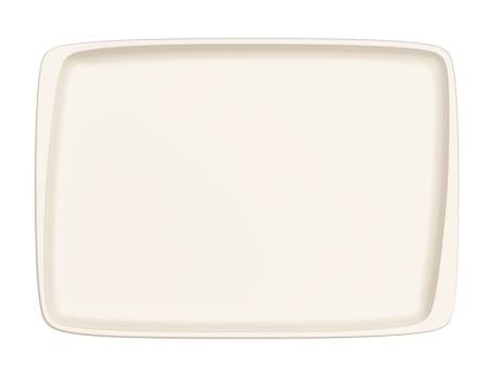 Блюдо прямоуг. 230*160 мм. Белый, форма Мув Bonna /1/12/1260/