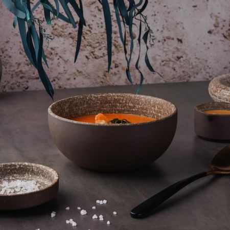 Салатник 580 мл d 14,1 см h6,4 см Brown Untouched Taiga P.L. Proff Cuisine [1]