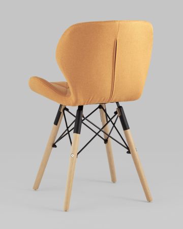 Стул Бон рогожка оранжевый