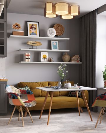 Стол обеденный FRANK 120*80 Белый