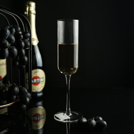 Бокал-флюте для шампанского 225 мл "Festival Optical" d 5 см h23,5 см P.L. - BarWare [6]