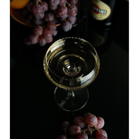 Рюмка коктейльная 270 мл Маргарита "Zie Optical" d 9 см h16,5 см оптические грани P.L. - BarWare [4]