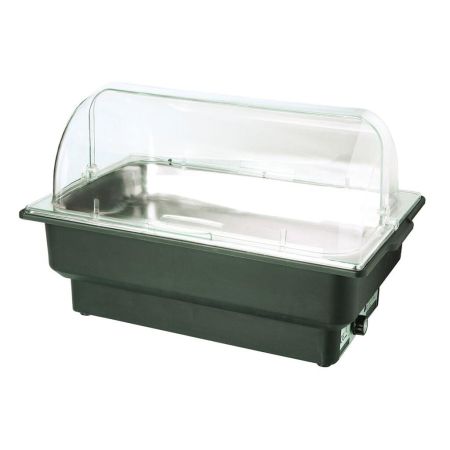 Мармит электрический 13,5 л 1/1*100 с откидной Roll-top крышкой поликарбонат EcoCater SUNNEX