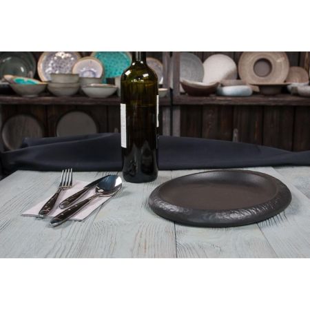 Блюдо овальное 28*21,5 см h3 см Black Raw Stellar P.L. Proff Cuisine [3]