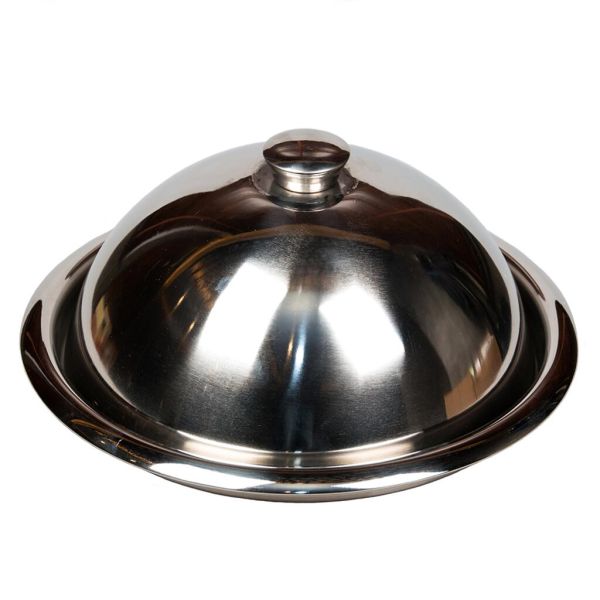 Блюдо для подачи с крышкой d 40 см h18,5 см нерж. P.L. Proff Cuisine