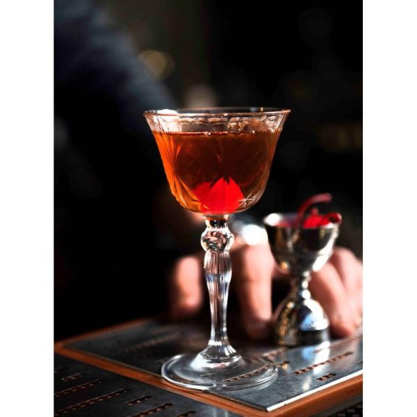 Рюмка коктейльная 160 мл хр. стекло Melodia d 8,8 см h15,8 см RCR [6]