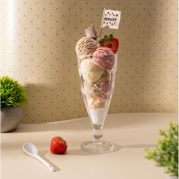 Бокал для коктейля 300 мл "Триумф" d 8 см h19 см Milkshake ОСЗ [12]