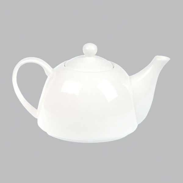 Чайник 800 мл белый фарфор P.L. Proff Cuisine NEW [1]