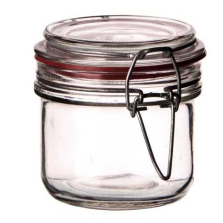 Банка для подачи и хранения 200 мл с крышкой и бугельным замком P.L.