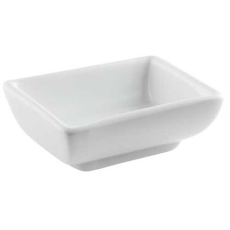 Соусник 40 мл 7,5*5,8 см h2,7 см белый фарфор P.L. Proff Cuisine [6]