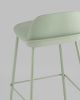 Стул барный Mist серо-зеленый