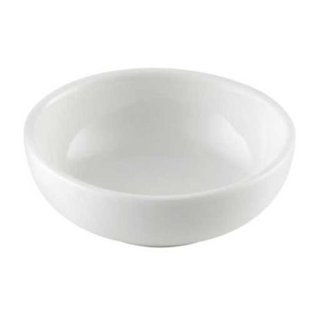 Соусник 40 мл 6 см h2,5 см круглый белый фарфор P.L. Proff Cuisine [6]