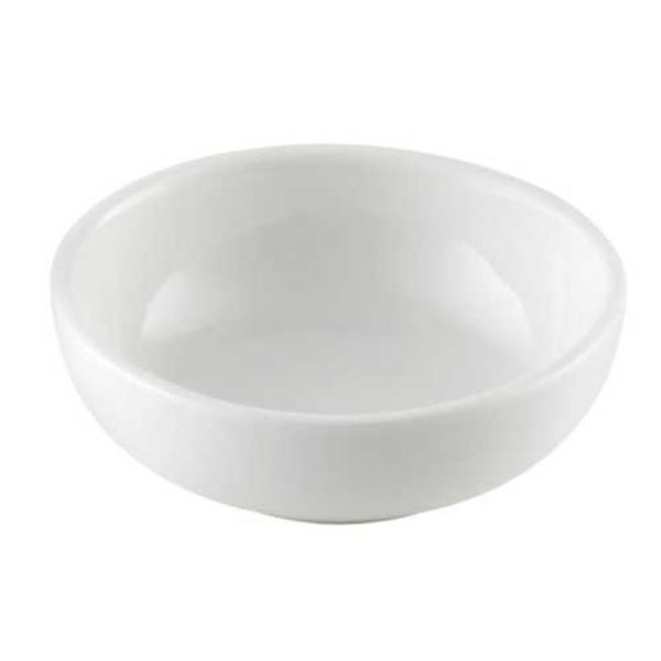 Соусник 40 мл 6 см h2,5 см круглый белый фарфор P.L. Proff Cuisine [6]