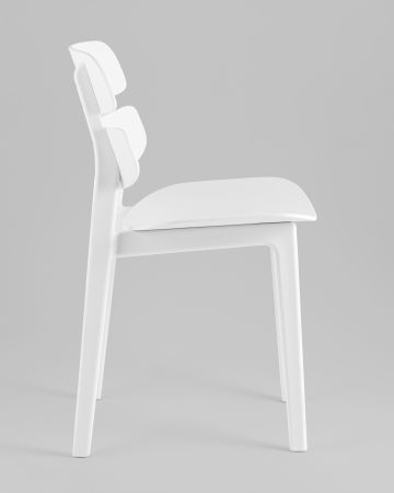 Стул обеденный Tony пластик белый