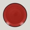 Тарелка круглая RAK Porcelain LEA Red 27 см (красный цвет)