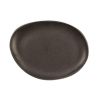 Блюдо овальное 33*25 см h2,7 см Smooth Black Raw Stellar P.L. Proff Cuisine [1]
