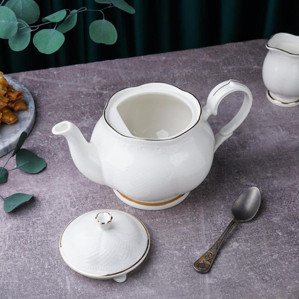 Чайник 1000 мл h15,5 см Gold Aristocrat Noble [1]