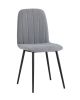 Стул Easy велюр серый